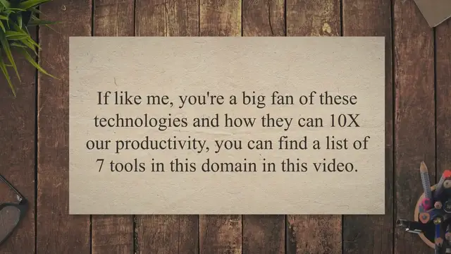 'Video thumbnail for 7 Super Cool AI Tools Worth Checking Out in 2023'