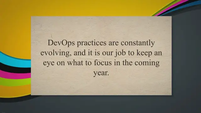 'Video thumbnail for DevOps Trends for Developers in 2023'