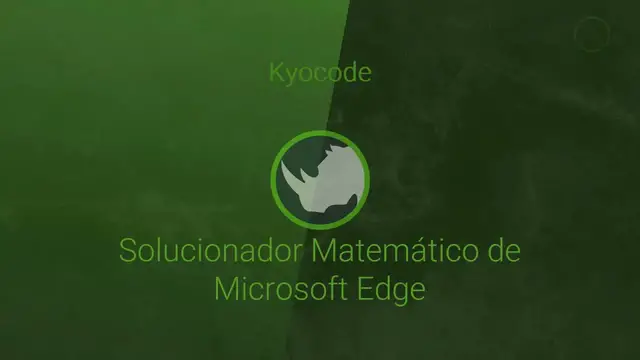 'Video thumbnail for Solucionador matemático de Microsoft Edge'