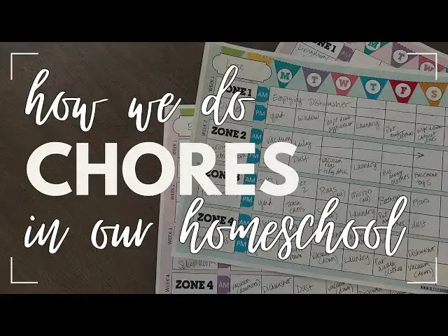 'Video thumbnail for DAILY HOMESCHOOL ROUTINES: Chore Charts That Work!'