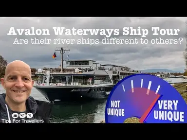 'Video thumbnail for Avalon Waterways River Cruise Ship Tour. How Compare To Other River Cruise Ships?'