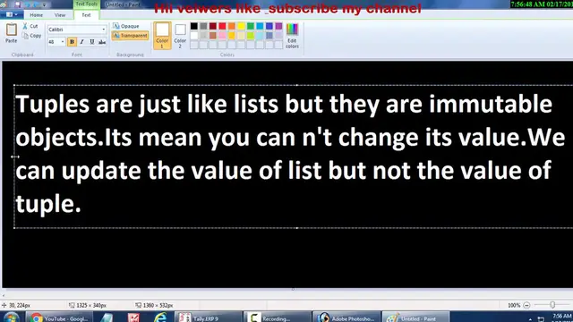 'Video thumbnail for What is Tuple in Python - A Complete Practical Code Examples Tutorial 2025'