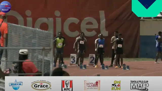 'Video thumbnail for Sandrey Davison wins Velocity Fest Men's 100m A-Final'