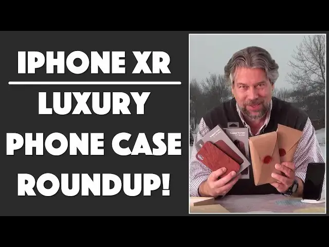 'Video thumbnail for iPhone XR Luxury Case Roundup & Review from Nomad and Pad & Quill'
