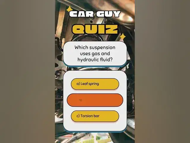 'Video thumbnail for Basic suspension knowledge ✅👍 #carquizchallenge'