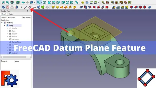 'Video thumbnail for FreeCAD Datum Plane Feature | FreeCAD Tutorial | FreeCAD Beginner Tutorial | Mechnexus |'