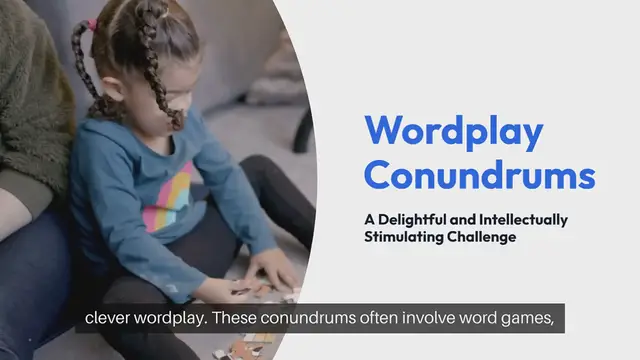 'Video thumbnail for Wordplay Conundrums'