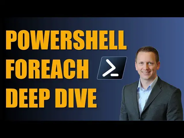 'Video thumbnail for PowerShell ForEach Deep Dive'