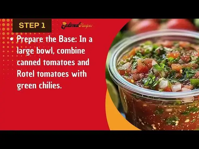 'Video thumbnail for Best Homemade Salsa Recipe – Easy Party Favorite'