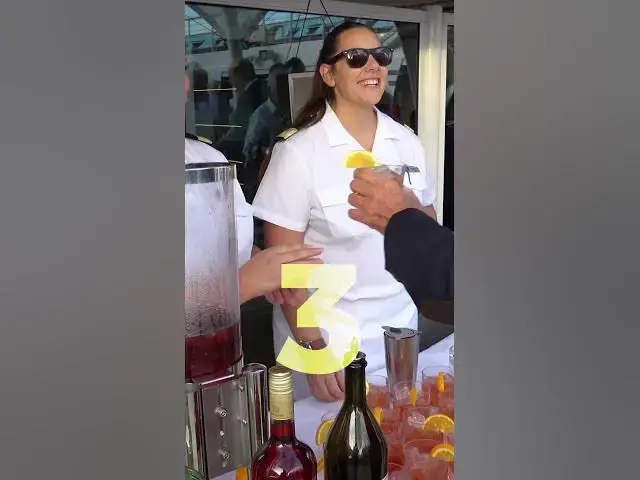 'Video thumbnail for How to get free drinks on a cruise? #shorts'