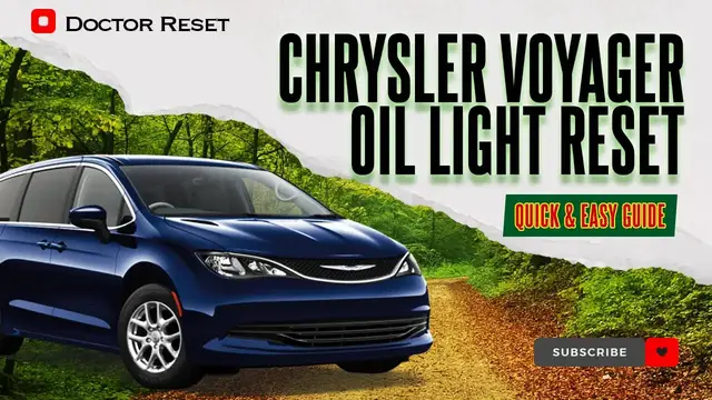 'Video thumbnail for Save Time and Money: Easy Chrysler Voyager Oil Change Light Reset'