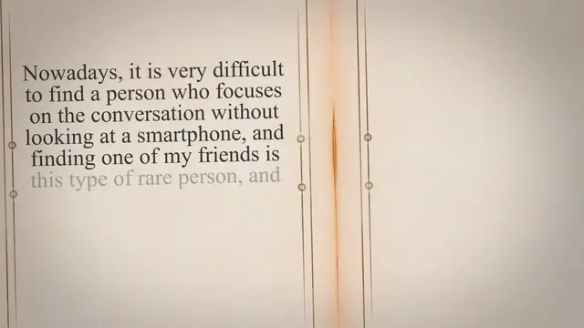 'Video thumbnail for Using phone while talking to someone is extremely rude.'