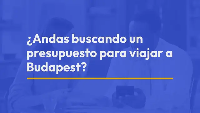 'Video thumbnail for Presupuesto para Viajar a Budapest'