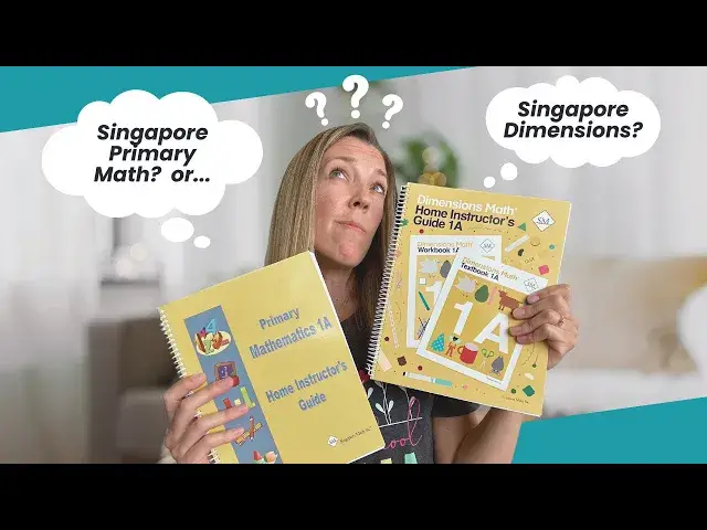 'Video thumbnail for Singapore Math Grade 1 — Dimensions Math or Primary Mathematics?'
