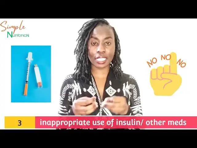 'Video thumbnail for What Causes low blood glucose levels? ( hypoglycemia) @simplenutrition'
