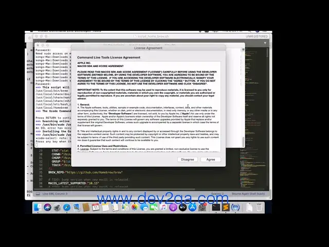 'Video thumbnail for How To Install Home Brew On Mac OS'