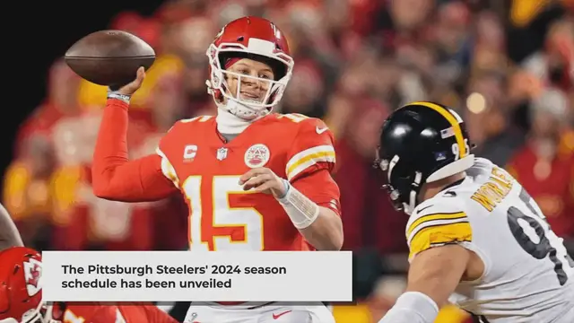 'Video thumbnail for Pittsburgh Steelers' 2024 Schedule: Challenges and Key Matchups'