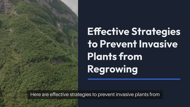 'Video thumbnail for Preventing Reinfestation of Removed Invasive'