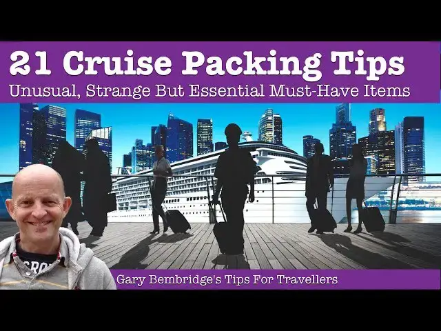 'Video thumbnail for Cruise Packing Tips : 21 Unusual (But Essential) Items To Pack'