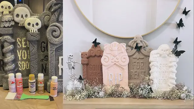 'Video thumbnail for Making Neutral Halloween Decorations'