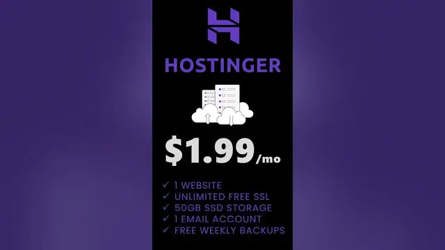 'Video thumbnail for Most affordable hosting for WordPress Websites'