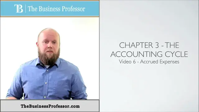 'Video thumbnail for Accrued Expenses - Financial Accounting'