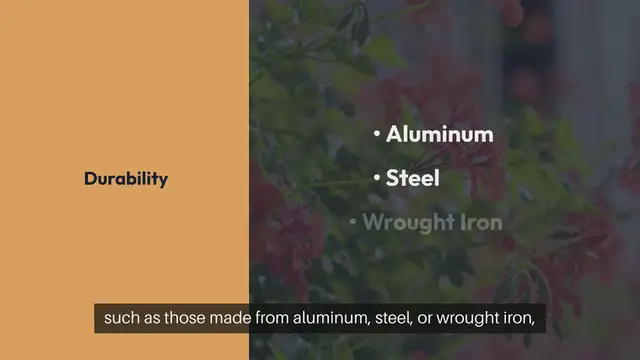 'Video thumbnail for Benefits of Metal Garden Structures'
