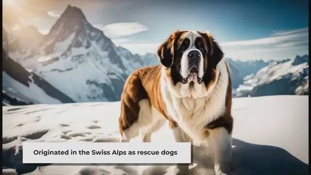 'Video thumbnail for Is the St. Bernard considered the most weighty dog breed?'
