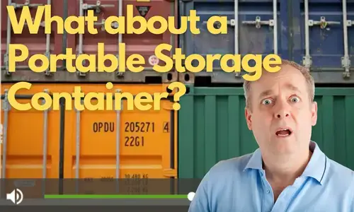 'Video thumbnail for How Does a Portable Storage Container Work? – Self Storage Units'