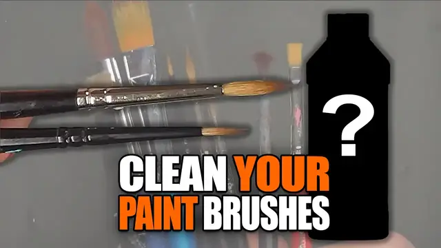 'Video thumbnail for How To Clean Old, Dirty & "Ruined" Paint Brushes for Miniatures'