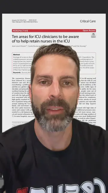'Video thumbnail for Appreciating Our Nurses: Role of the ICU Physician'