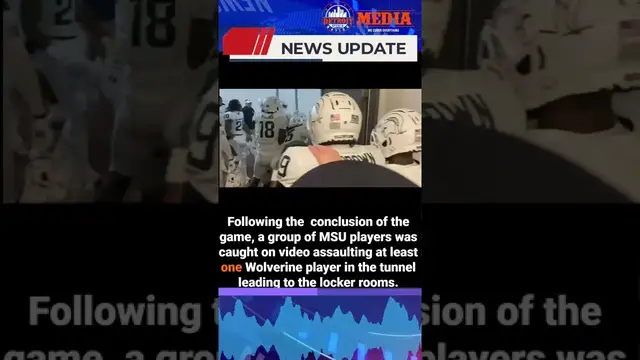'Video thumbnail for 2nd video emerges of Michigan State players assaulting Michigan player'