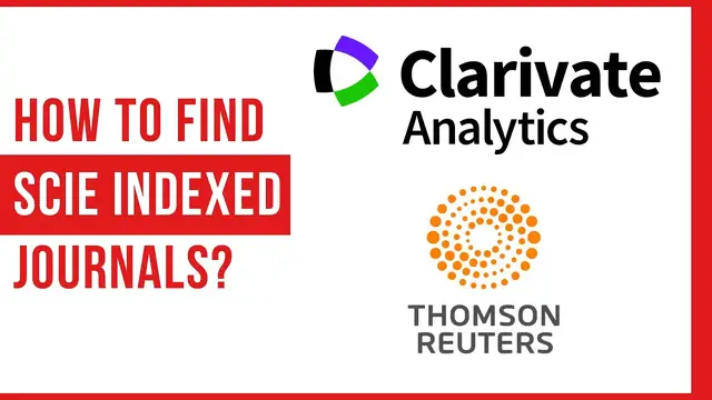 'Video thumbnail for How to Find SCIE Indexed Journals? | WoS | iLovePhD'
