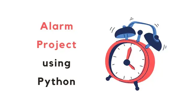 'Video thumbnail for Alarm Clock using Python | Python beginner projects'