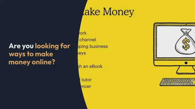 'Video thumbnail for Make Money Online: 15 Ways to Earn Money Online'
