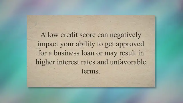 'Video thumbnail for Best Way To Get A Business Loan With Bad Credit - (Top Secret)'