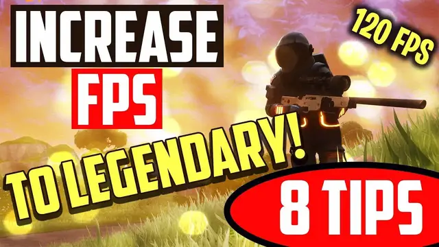 'Video thumbnail for How to Make Fortnite Run Faster - 8 TIPS! BEST FPS 2018'