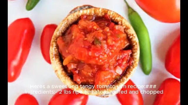 'Video thumbnail for tomato jam recipe'