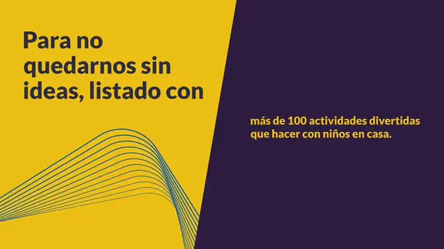 'Video thumbnail for 100 Actividades DIVERTIDAS para niños en casa ¡Ideas creativas!'