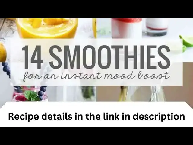 'Video thumbnail for 14 Smoothies For An Instant Mood Boost recipe'