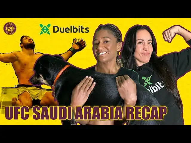 'Video thumbnail for UFC Saudi Arabia Recap! w/ Angela Hill and Jessica Penne'