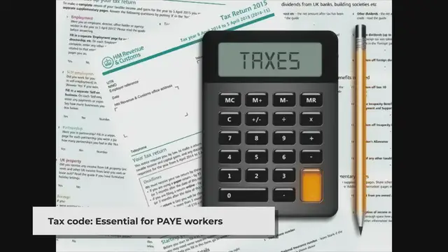 'Video thumbnail for What is a Tax Code? Check and Change Your Tax Code.'
