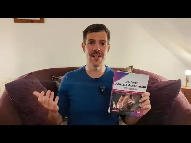 'Video thumbnail for Presentation of the book Red Hat Ansible Automation Platform by Luca Berton'