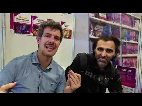 'Video thumbnail for Meeting Vivek Nandwani from ElevateSocial at the New Delhi International Book Festival'