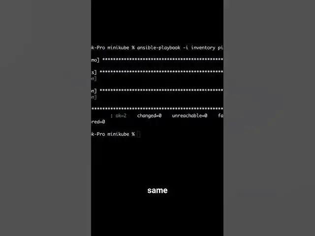 'Video thumbnail for Installing minikube with ansible'