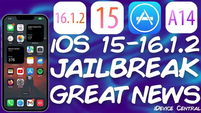 'Video thumbnail for iOS 15 - 16.1.2 JAILBREAK Great News: MUST-HAVE App RELEASED! Remove 3 Apps Limit!'