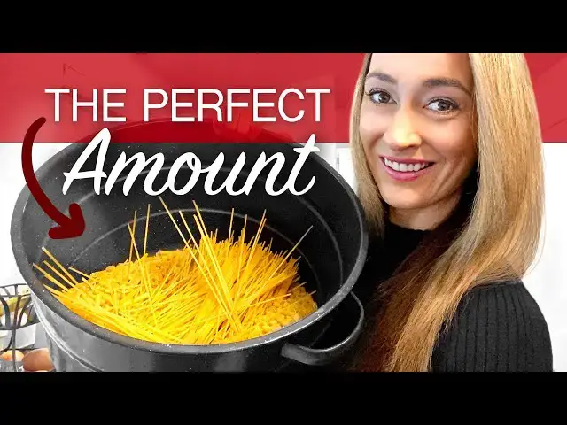 'Video thumbnail for Making Pasta For a Crowd? (Here's the Perfect Amount to Buy)'