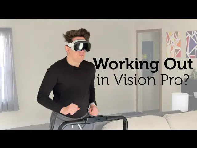 'Video thumbnail for Working Out with a Vision Pro — Great or Terrible?'
