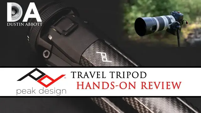 'Video thumbnail for Peak Design Travel Tripod Review + Demonstration | 4K'