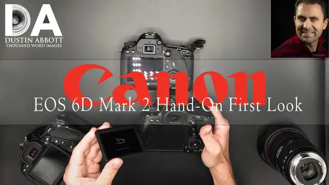 'Video thumbnail for Canon EOS 6D Mark II | Hands-On Design and Specification Overview | 4K'